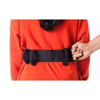Fushida Gait Belts with Handles,Transfer Lifting Belt for Seniors,Medical Nursing Safety Gait Patient Assist Patients, Pediatric,Elderly,Occupational & Physical Therapy(Black, FYH013)
