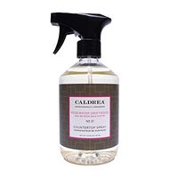 Caldrea Multi-surface Countertop Spray Cleaner, Made with Vegetable Protein Extract, Rosewater Driftwood Scent, 16 oz
