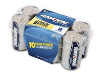 Rayovac D8 8 count "D" batteries