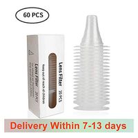 60 Counts Ear Thermometer Probe Covers/Refill Caps/Lens Filters for All Braun ThermoScan Models and Other Types of Digital Thermometers Disposable Covers