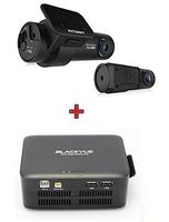 BlackVue New DR650S-2CH 128GB, Car Black Box/Car DVR Recorder with Power Magic Battery Pack, Built-in Wi-Fi, Cloud, Full HD, G Sensor, GPS, 128GB SD Card Included, Upto 128GB Support