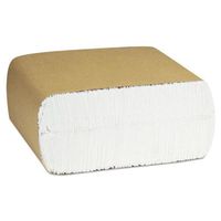 Cascades Décor Dispenser Napkins, 1-Ply, 3 1/2 x 6 3/4, White, 500/Pack