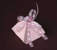 50pcs-wedding /Baby Shower Favor Candy Boxes / Gift Boxes/present Boxes-/box/bags-Triangle--