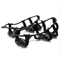 LISRUI Pair Snow Shoes Gripper Spikes Boots Overshoes Climbing Grip Crampon Walk Cleat