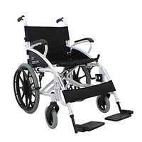 FC-LY Lightweight Wheelchairs,Folding Mobility Device for Tight Indoor Transporation and Easy Storage, Compact Wheelchair for Elderly, Handicapped