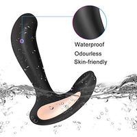 Electric Muscle Vibrating Stimulator Plug 12 Speed, Rechargeable Male Postate Massager for Man