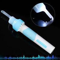 ULTNICE Smart Ear Cleaner Earpick LED Pocket Ear Cleaner for Adults and Children (Blue)