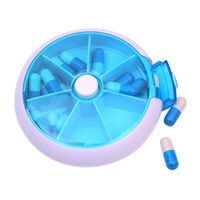 hwangli Medicine Pill Vitamin Box Case Storage Holder Organizer