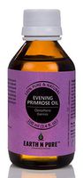 Earth N Pure Evening Primrose Oil 100% Pure, Undiluted, Natural, Cold Pressed and Therapeutic Grade -Moisturizing Oil with Essential Fatty Acids For Skin,Hair,Nails and Joint Pain (100 ML/3.4 fl.oz)