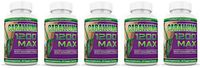 Caralluma 1200 Max Weight Loss Appetite Control Fat Reduction All Natural 1200 MG 1 Bottle 5 Bottles