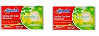 48789-02225 300-Ct Diamond Saw Green Light Strike On Box Singles Matches