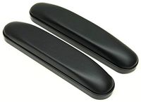 Wheelchair Transporter Parts Black Armrest Pad Desk Arm Length Pair New AP24B