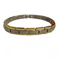 Magnetic Therapy Bracelet Matrix Silver and Gold