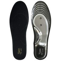 [NANOSOL] Air Cushion Foot Health Arch Support Foot Massage : Dark Grey [Women Size (US 5-8)] / Functional Shoe Insole