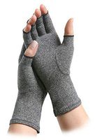 Imak arthritis Gloves Compression Blood Circulation Cotton Lycra Breatheable (Large = up to 4")