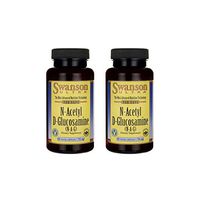 Swanson N-Acetyl D-Glucosamine (N-A-G) 750 mg 60 Veg Caps 2 Pack