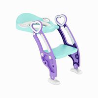 RJJX Home Toilet for Children, Children's Toilet Stool with Ladder Stairs Type Infant Child Toilet Potty Pad Sets Potty Chair Seat Ladder