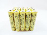 Solar Light AAA Ni-CD 600mAh Rechargable Batteries B (Pack of 20)