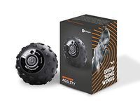 LifePro 4-Speed Vibrating Massage Ball - Revolutionary Lacrosse Ball Deep Tissue Trigger Point Therapy - Vibration Roller Ball for Plantar Fasciitis, Yoga Therapy, Mobility, Myofascial Release Tools