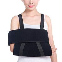 WANG Adjustable Rotator Cuff Support Brace Arm Sling Shoulder Immobilizer for Broken & Fractured Bones, Dislocation,Sprains,Strains & Tears