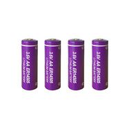 AA 3.6V ER14505 2400mAh Lithium Battery Non-Rechargeable Battery 4 Pcs