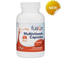 Bariatric ADEK Multivitamin Capsule with 45mg Iron for Duodenal Switch Patients, 90 Count, 1 Month Supply