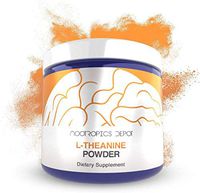 L-Theanine Powder 250 Grams | Promotes Relaxation | Supports Healthy Stress Levels + Sleep Cycles | Promotes Cognitive Function + Focus | Amino Acid Supplement
