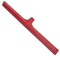 Red Economical Solid One-Piece Rubber Squeegee 23 3/4 inch - 6 per case