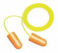 Ear Plugs, Cord, NRR 32, Asrtd Color, PK 100