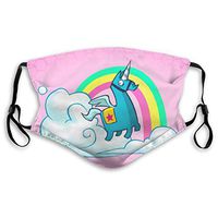 Unicorn Mouth Guard with Filter Unisex Anti-Dust Washable Reusable Mouth Guard for Kids Teens Adults M