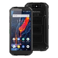 BlackView BV9500 Plus 4GB+64GB 10000mAh 5.7inchAndroid 9.0 MTK6771T 2.5GHz GSM和WCDMA FDD-LTE (Black)