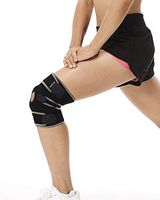 Exrebon Knee Brace for Women & Men - Breathable Knee Support - Open Patella Brace Dual Stabilizers Non-Slip Comfort Neoprene Support for Arthritis, Joint Pain Relief, Injury Recovery