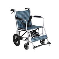 ChenCheng Wheelchair,Manual Wheelchair Portable Folding Lightweight Elderly Wheelchair Disabled Scooter Care Car Medical Supplies (Color : Steel Pipe)