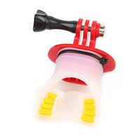 Camera Durable Surfing Skating Shoot Surf Dummy Bite Mount for GoPro Hero 4/3+/3/2/1