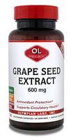 Olympian Labs Grape Seed Supplement, 600 mg, 60 capsules