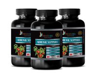 Immune System multivitamin - Adrenal Support Advanced Complex with ASHWAGANDHA Astragalus and PANAX Ginseng - rhodiola rosea Capsules - 3 Bottles 180 Capsules