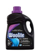 Woolite All Darks Liquid Laundry Detergent, 66 Loads, 100 Fl Oz, Dark & Black Clothes & Jeans, Regular & HE Washers,  midnight breeze scent, packaging may vary