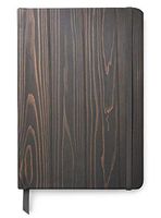 Wood Themed Designs UV Printed on PU Leather A5 Journal Notebook w/Lined Pages