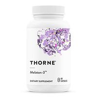 Thorne Research - Melaton-3 - Melatonin Supplement (3 mg) to Promote Sleep and Relaxation - 60 Capsules