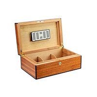 Lxc Customized Cigar Humidor Box Handmade Mahogany Piano Paint Solid Wood