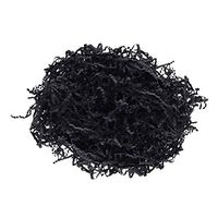 100G Shredded Paper Crinkle Paper Bedding Filling Paper Shreds For Filling,Packing,Wrapping Christmas New Year Necessary - Black