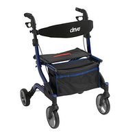 Drive Medical I-Walker Euro Style Rollator, Blue
