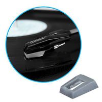 Electrohome Premium Replacement Conical-Shaped Sapphire Tipped Needle (2 Pack) for Turntables/Record Players - EANOS300/501/502/700