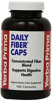 Yerba Prima Daily Fiber Capsules, 180 Count (Pack of 3)