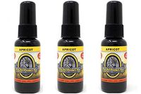 BluntPower Oil Based Concentrated Air Freshener and Oil for Diffuser - 3 Pack of Apricot (1.5 Ounce Each)