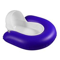 YXMxxm Bedpan for Men and Women - Comfortable Inflatable Bedpan Urinal for Paralysis & Bedridden People,(Blue) Including Air Pump