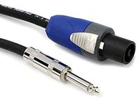 Stageline SP2516SQ 25-Feet 16-Inch to 1/4-Inch Straight Speak-On Speaker Cable