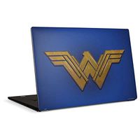 Skinit Decal Laptop Skin for Dell XPS 15in (2017) - Officially Licensed Warner Bros Wonder Woman Large Logo Design