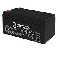 Mighty Max Battery 12V 3AH Replacement Battery for Kung Long WP3-12R + 12V 1Amp Charger Brand Product