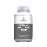 Premium InnerCues Horny Goat Weed Blend - Natural Energy Complex for Men & Women-Dietary Supplement - 60 Caps